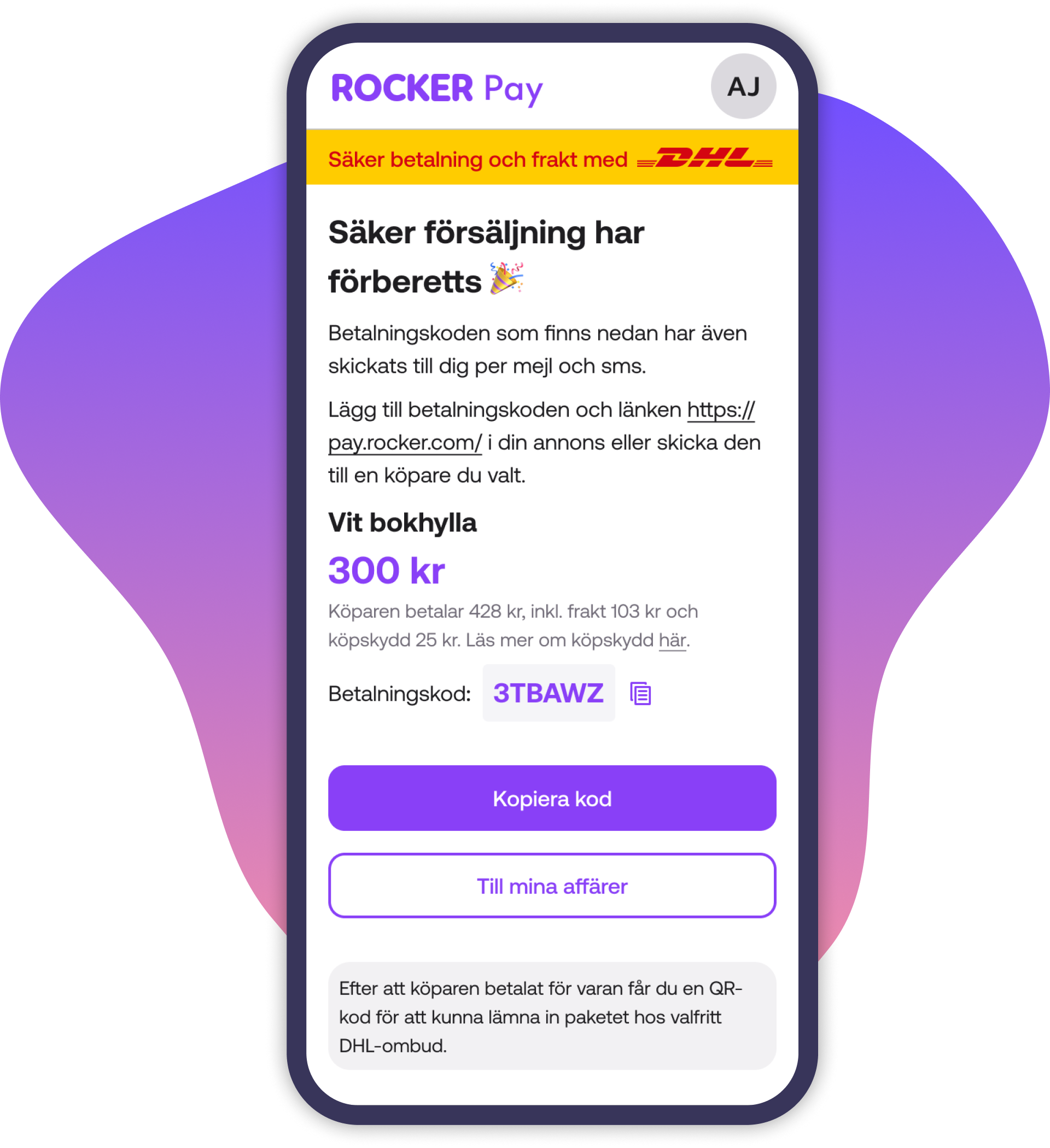 Offer created successfully screenshot